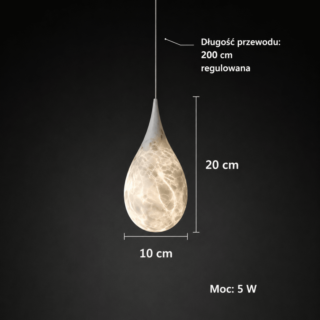 Lampa wisząca Alabaster LED 5