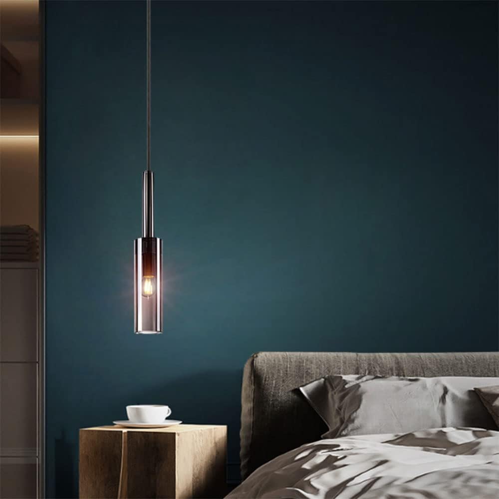 Nowoczesna Sufitowa Szklana Lampa Wisząca Annika Złota