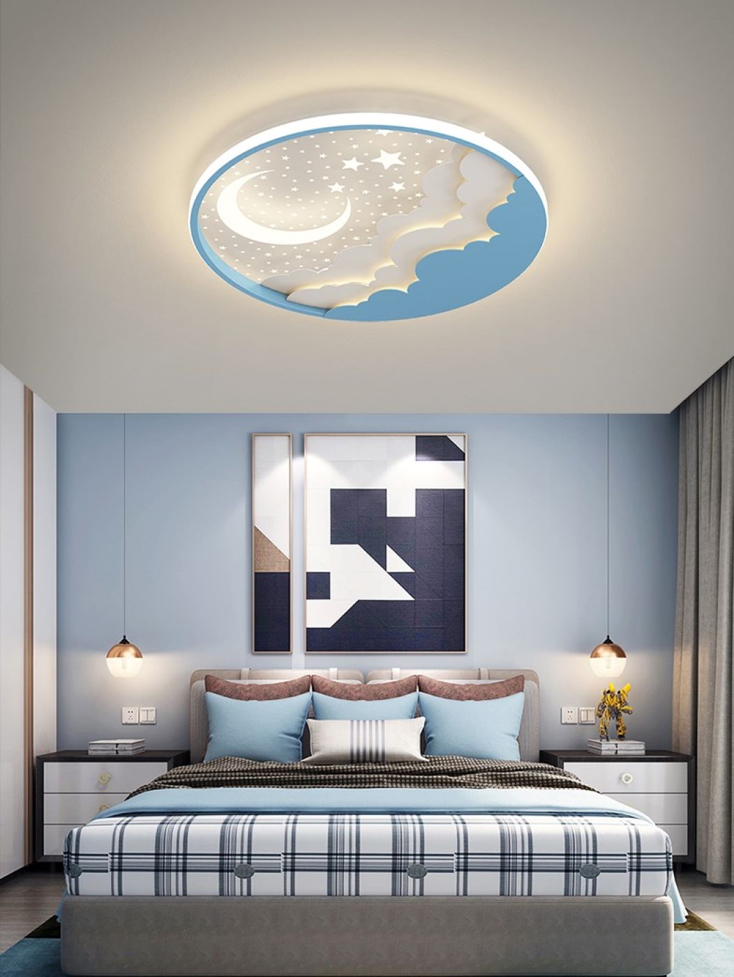 Lampa Sufitowa Niebo Do Pokoju Dziecięcego LED - obrazek 2