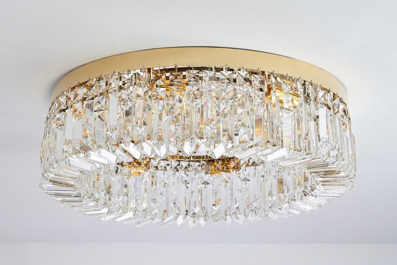 Lampa Sufitowa Palace Kryształowy Plafon Glamour - obrazek 4