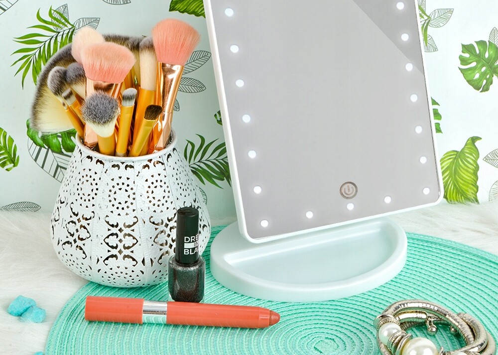 Lusterko Podświetlane Kosmetyczne 22 Led - obrazek 2