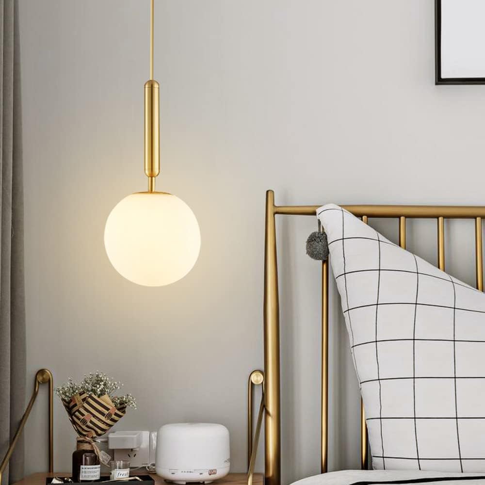 Nowoczesna Lampa Wisząca Aurelia Kula Świetlna Złota - obrazek 2