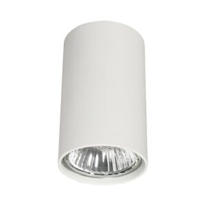 Plafon GU10, biały cylinder, wysokość 10 cm, EYE S – zdjęcie 1