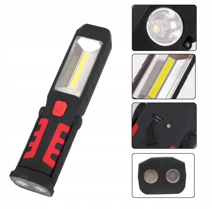 Latarka Warsztatowa 3w1 Led - obrazek 4