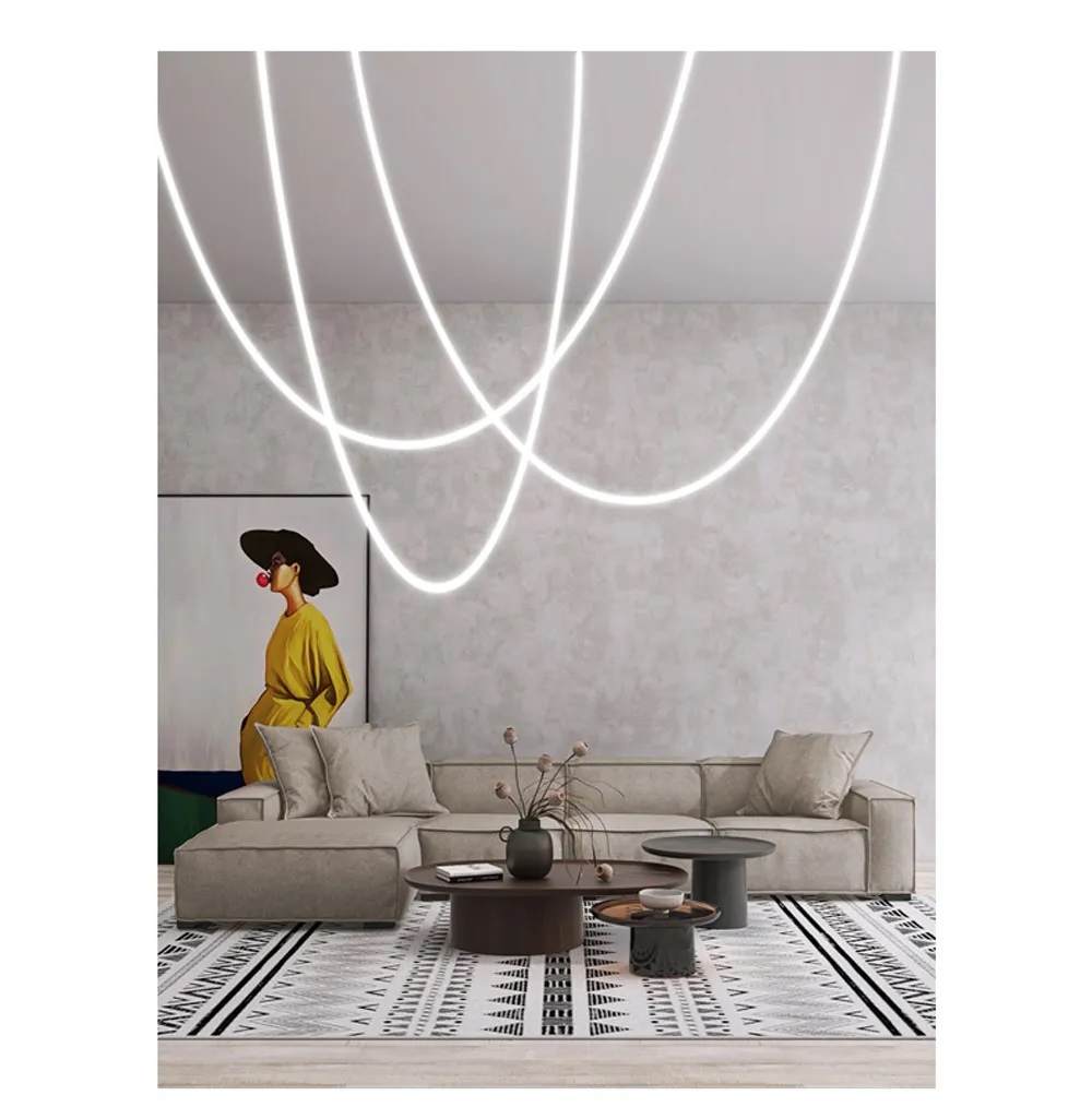 Nowoczesna Lampa Wisząca Flex Lina LED - obrazek 5