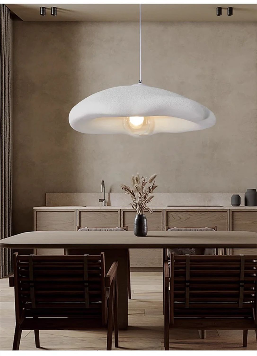 Japońska Lampa Wisząca Wabi-Sabi Nordic - obrazek 4