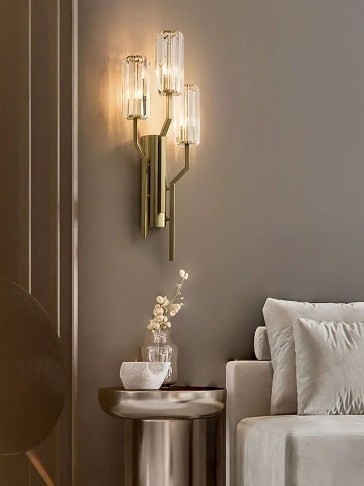 Nowoczesna Kryształowa Lampa Ścienna Gala Kinkiet Glamour - obrazek 3