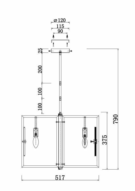 Lampa Wisząca Żyrandol Marmo Glamour LED Złota - obrazek 4