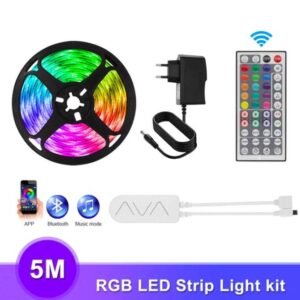 Taśma LED RGB 5050 5M Pilot IR 44 + Bluetooth