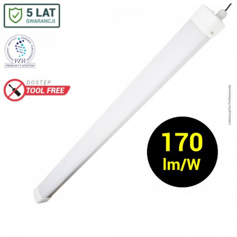 Lampa przemysłowa wisząca LED HERMES LOG NX+ 70W