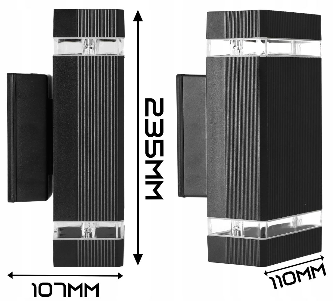 Kinkiet Czujnik Ruchu Lampa GU10 Led Nowoczesna zewnętrzny - obrazek 5