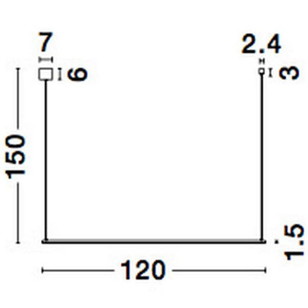 Nowoczesna Lampa Wisząca Batten LED - obrazek 12