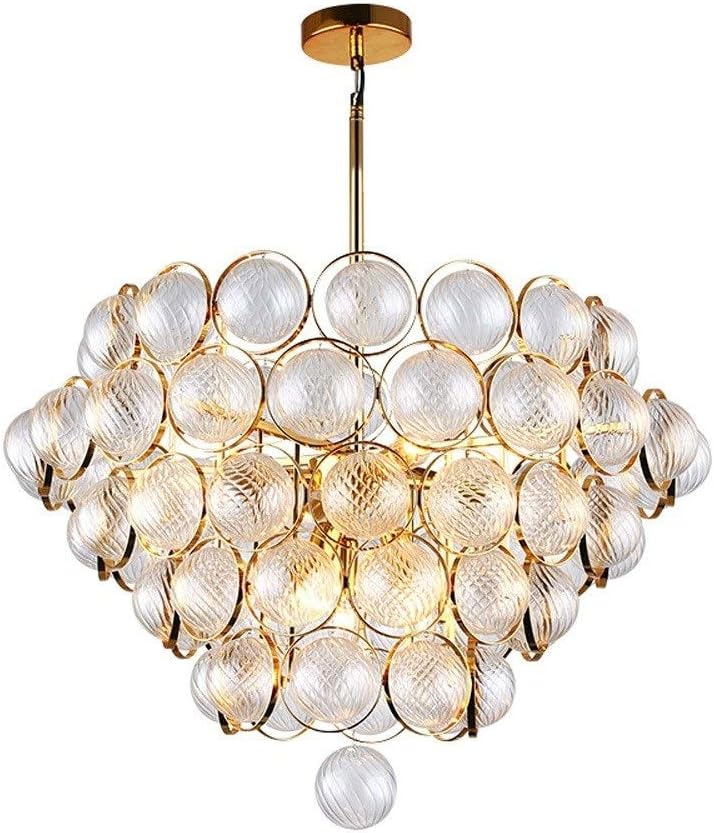 Elegancka Lampa Sufitowa Opera Żyrandol Złoty Glamour - obrazek 7