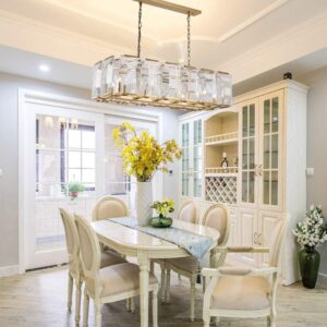 Nowoczesna Kryształowa Lampa Wisząca Vitaluce Żyrandol Glamour