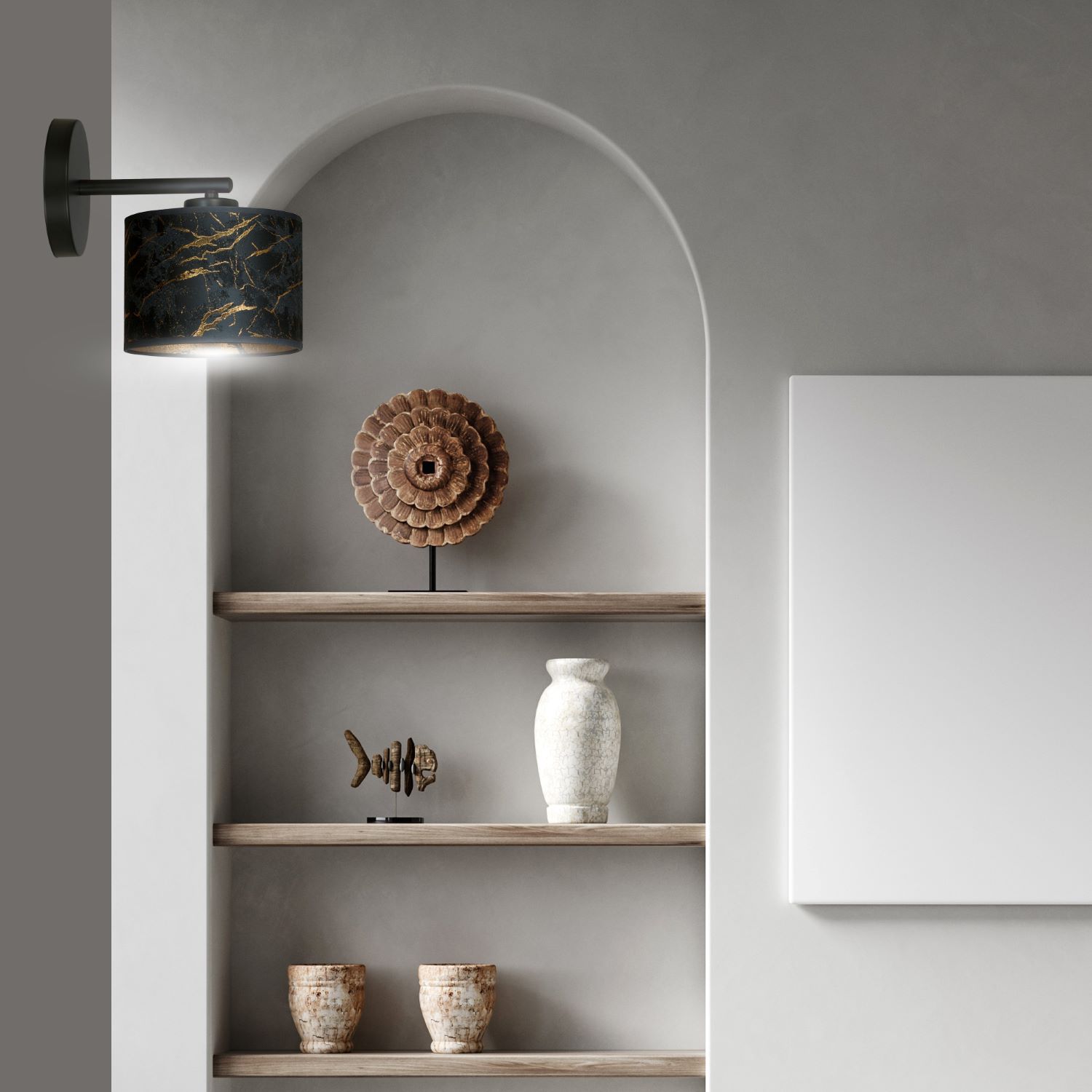 Klasyczna Lampa Ścienna Broddi Kinkiet - obrazek 6