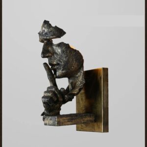 Modernistyczna Lampa Ścienna Silent Cisza Kinkiet