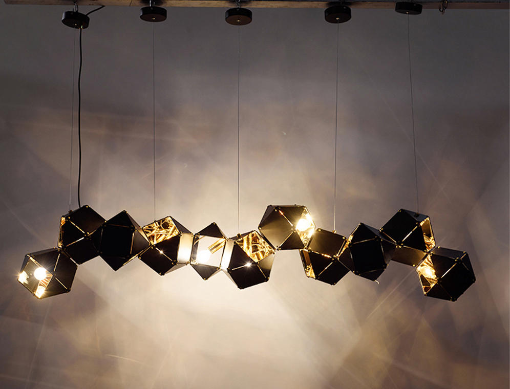 Nowoczesny Postmodernistyczny lampa wisząca nad stół LED - obrazek 5