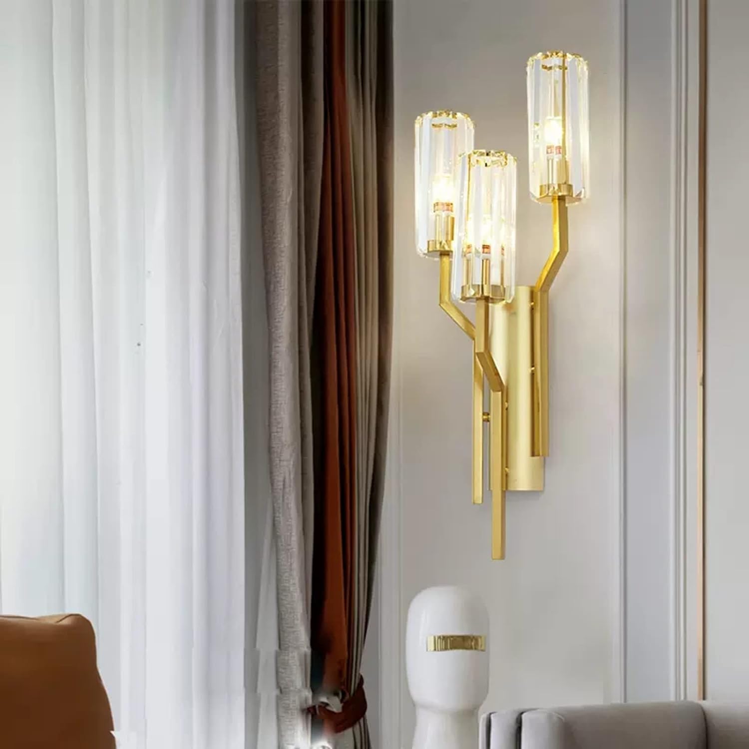 Nowoczesna Kryształowa Lampa Ścienna Gala Kinkiet Glamour - obrazek 4