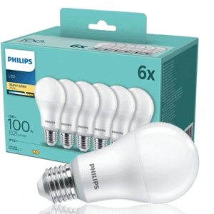 Żarówka LED E27x6 13W=100W 2700K Philips