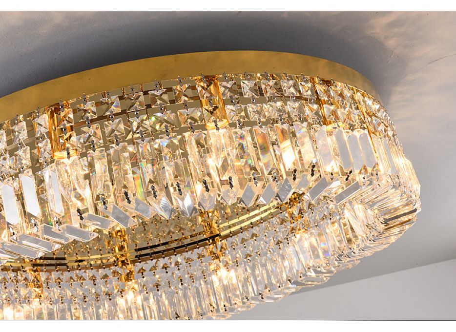 Lampa Sufitowa Palace Kryształowy Plafon Glamour - obrazek 5