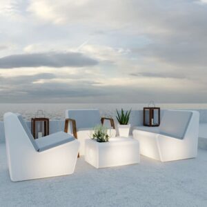 fotel LED ogrodowy Newgarden Tarida Sit Arms Solar