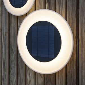 Newgarden Wally LED-Solarwandleuchte Ø 39 cm