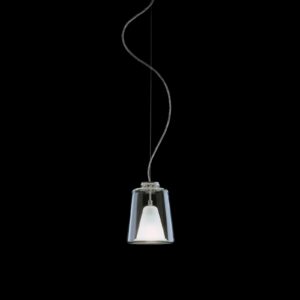 Oluce Lanternina lampa wisząca ze szkła Murano