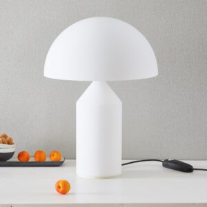 Oluce Atollo lampa stołowa ze szkła Murano 50 cm