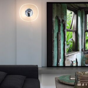 Oluce Yolk designerska lampa ścienna z pośrednim światłem