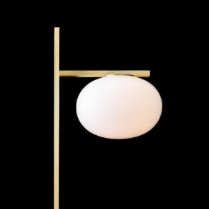 Oluce Alba Lampa stojąca ze ściemnianiem 1-punktowa