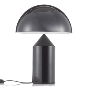 Lampa stołowa Oluce Atollo ściemniana Ø38cm czarna