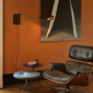 Kinkiet Oluce Plume projekcja 80 cm
