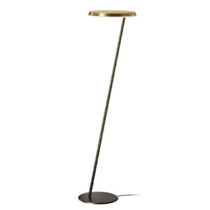 Oluce Amanita 619 lampa stojąca LED brąz/złoto