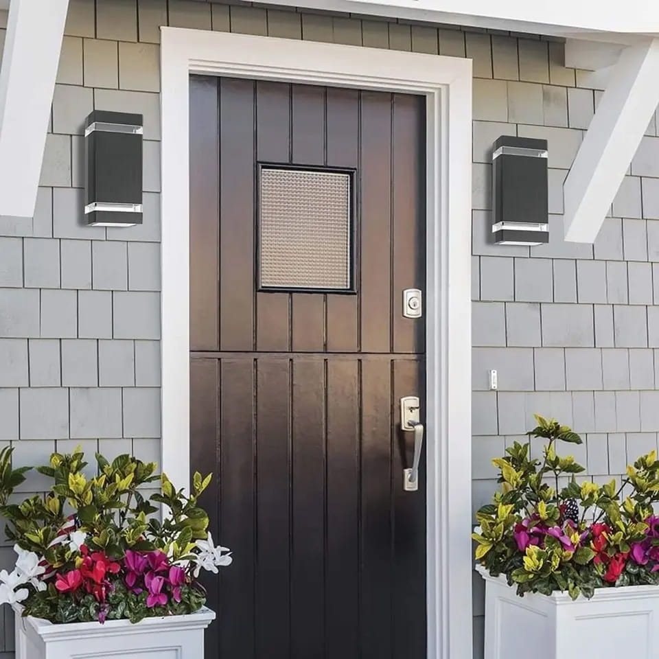 Kinkiet Czujnik Ruchu Lampa GU10 Led Nowoczesna zewnętrzny - obrazek 7