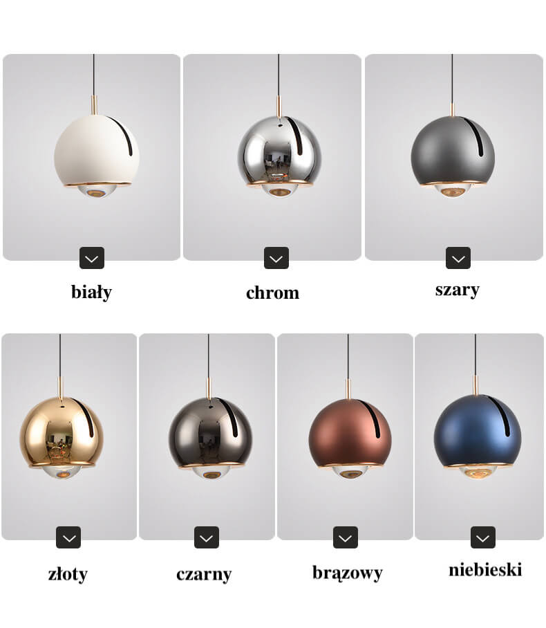 Nowoczesna Elegancka Lampa Wisząca Bega - obrazek 8