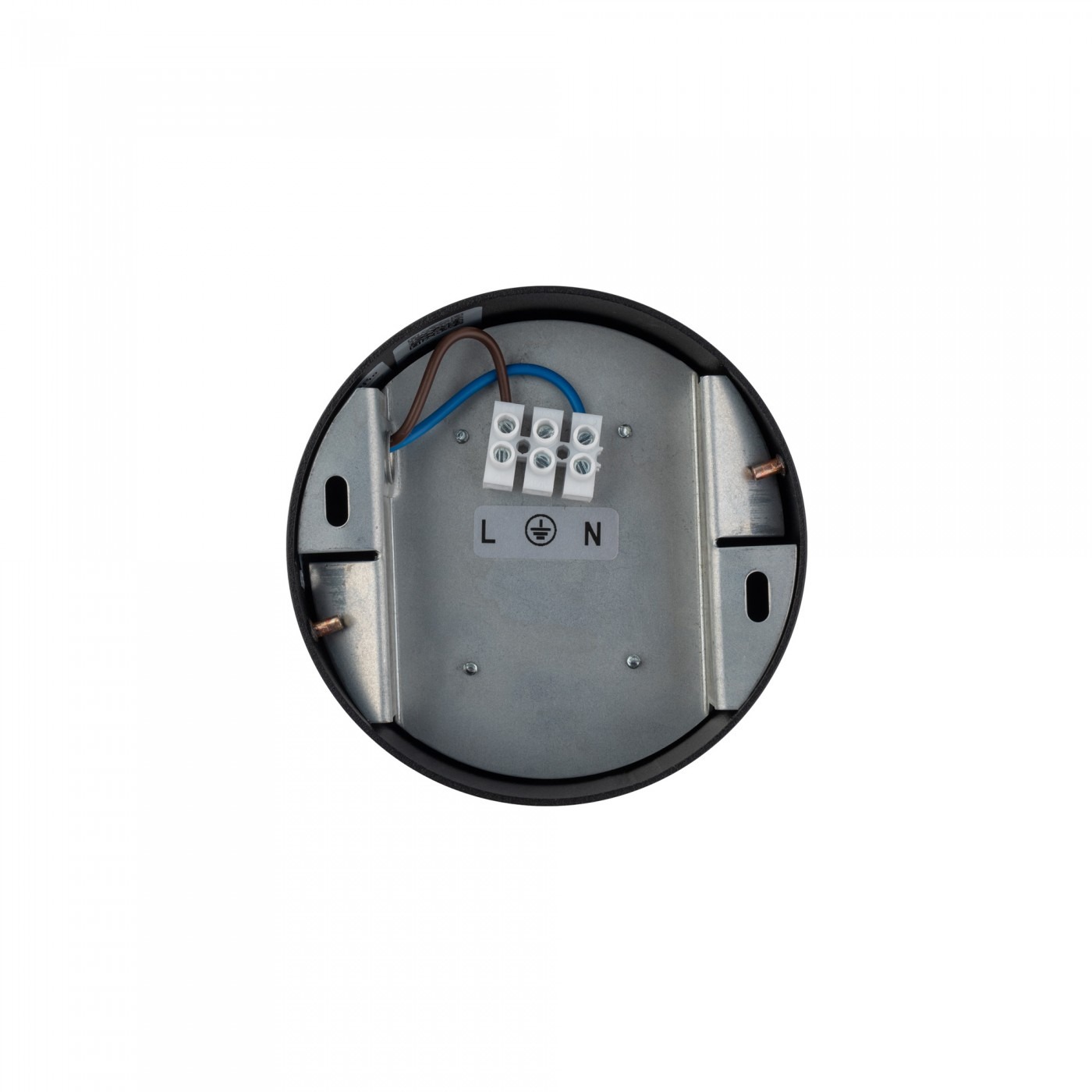 Plafon GX53, czarny okrągły, 10 cm, niski profil 3 Plafon GX53, czarny okrągły, 10 cm, niski profil – zdjęcie 3