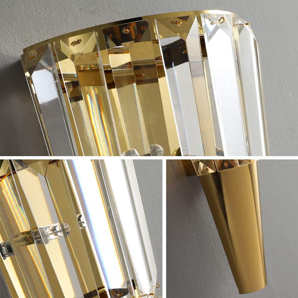 Nowoczesna Kryształowa Lampa Ścienna Crystal Kinkiet Glamour - obrazek 17