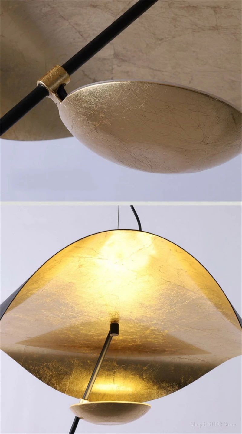 Eklektyczna Lampa Wisząca Krugs Designerska - obrazek 12