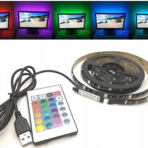Taśma Led RGB USB 1M Bluetooth TV