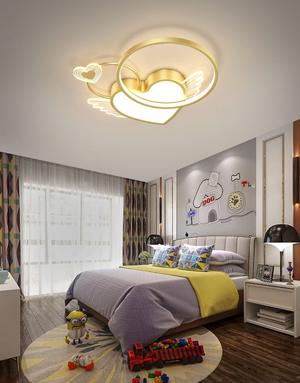 Lampa Sufitowa Serce Do Pokoju Dziecięcego LED - obrazek 4