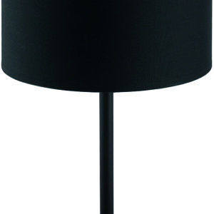Lampa stołowa z abażurem, ALICE czarno-złota, 40,5 cm – zdjęcie 2