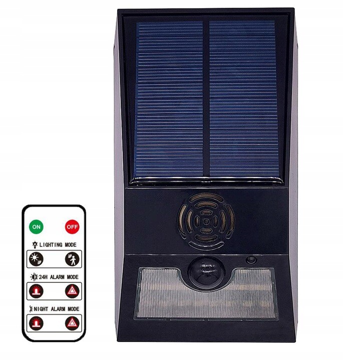 Alarm Solarny SYGNALIZATOR DŹWIĘKOWY SYRENA - obrazek 4