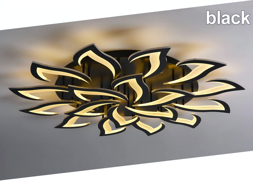 Plafon Kwiat LOTOS Lampa 18 led sufitowy bluetooth Pilot - obrazek 4