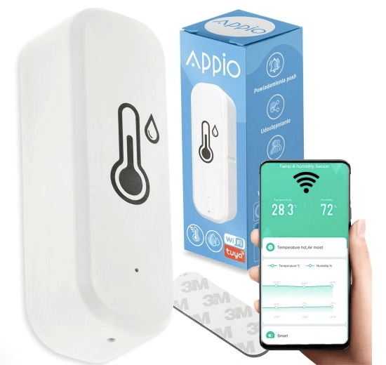 Czujnik Wilgoci Temperatury TUYA Smart - obrazek 2