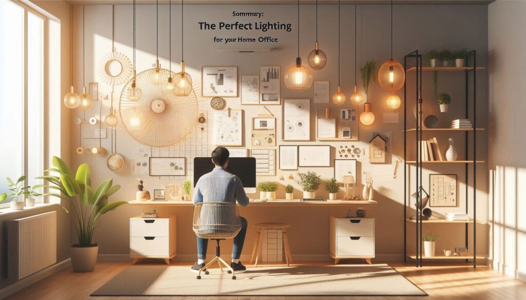 Podsumowanie: Idealne oświetlenie dla Twojego domowego biura