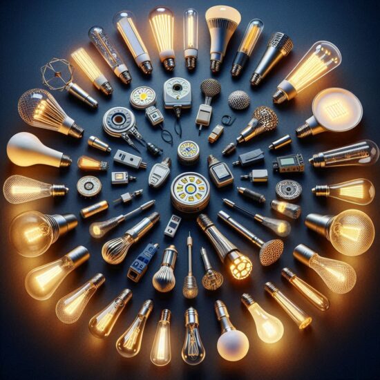 Różnorodność stylów i zastosowań lamp LED