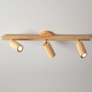 Drewniany Reflektor Sufitowy Skandynawski