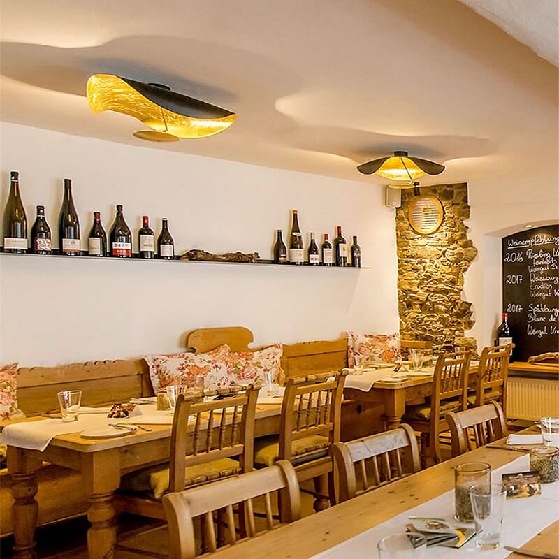 Eklektyczna Lampa Sufitowa Krugs Designerska - obrazek 3