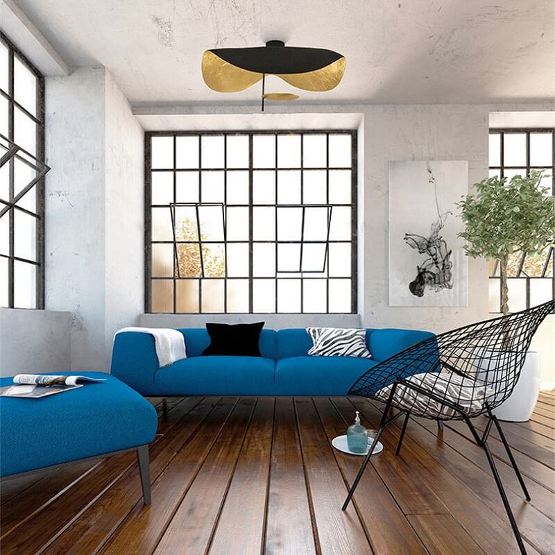 Eklektyczna Lampa Sufitowa Krugs Designerska - obrazek 4