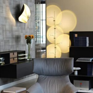 Futurystyczna lampa stojąca LED drzewko świetlne